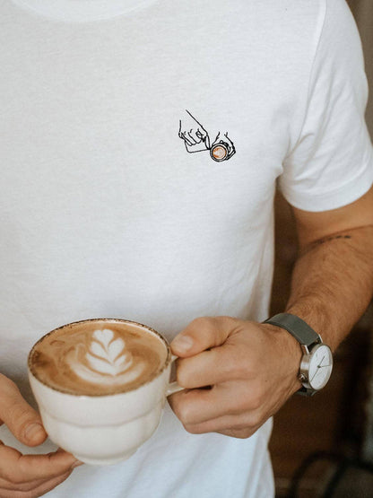 Fashion Drink Organic Bio Shirt „Latte Art“