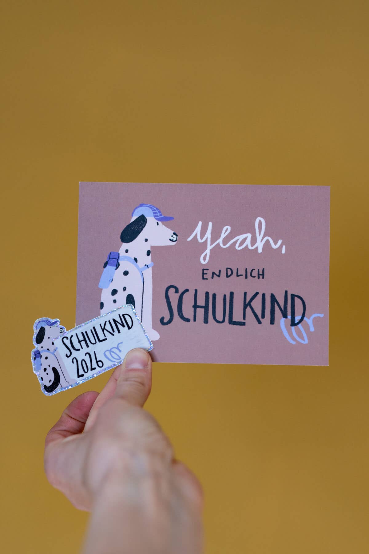 LieselsWicht Karte - Schulkind Hund