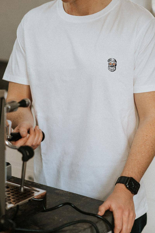 Fashion Drink Organic Bio Shirt „Kaffee Hipster“