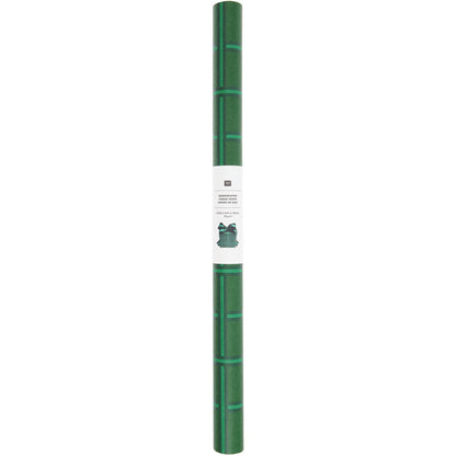 Rico Design Seidenpapier Raster Grün 4m