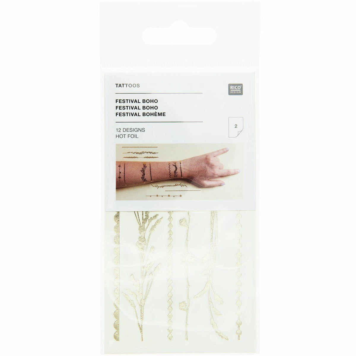Rico Design "Tattoos Festival Boho"