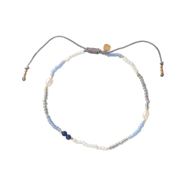 A Beautiful Story Fußkette Sunrise Lapis Lazuli