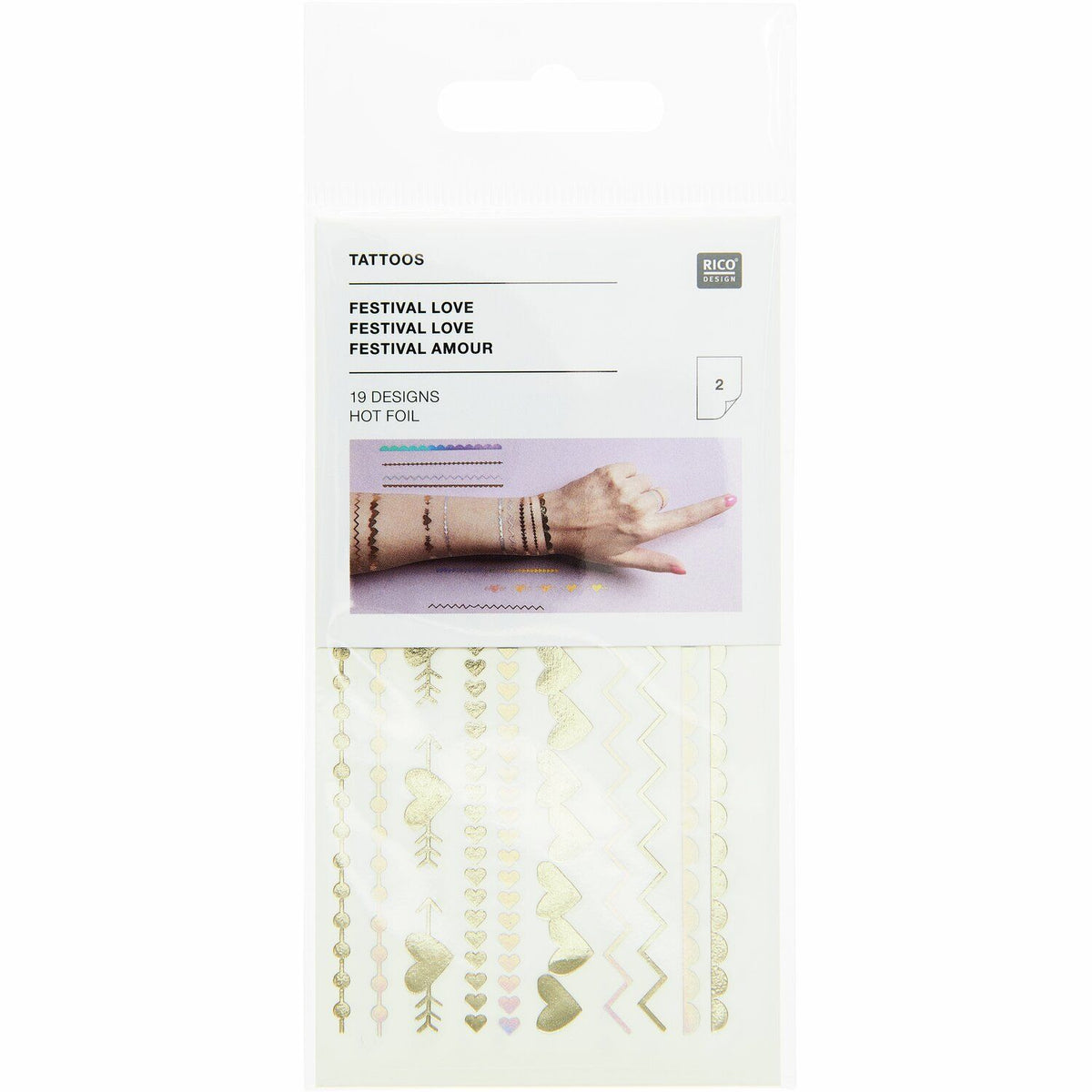 Rico Design "Tattoos Festival Love"