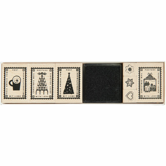 Rico Design Stempelset Weihnachtspost