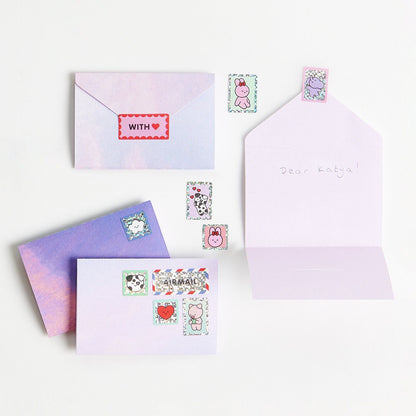 Rico Design Ministicker "Chingu Briefmarken"