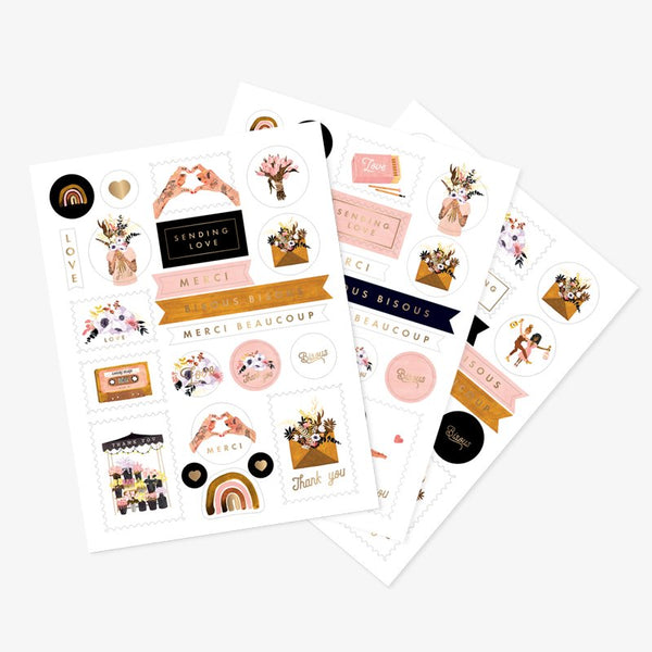 All The Ways To Say - Stickerbogen